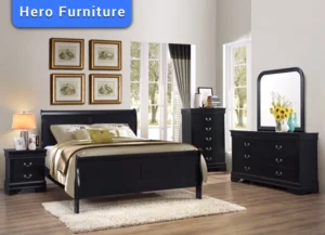 Black bedroom set