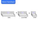 3 Piece sofa set