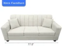 Channel Back Sofa