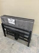 Black folding bed