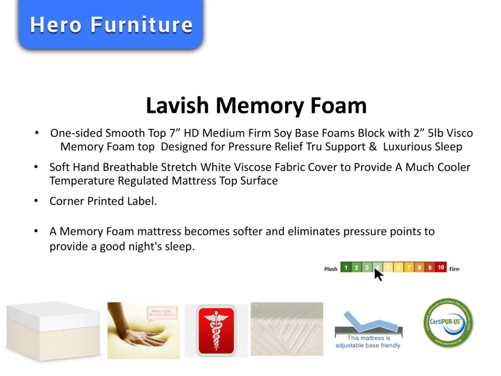 Lavish Memory Foam - Image 2