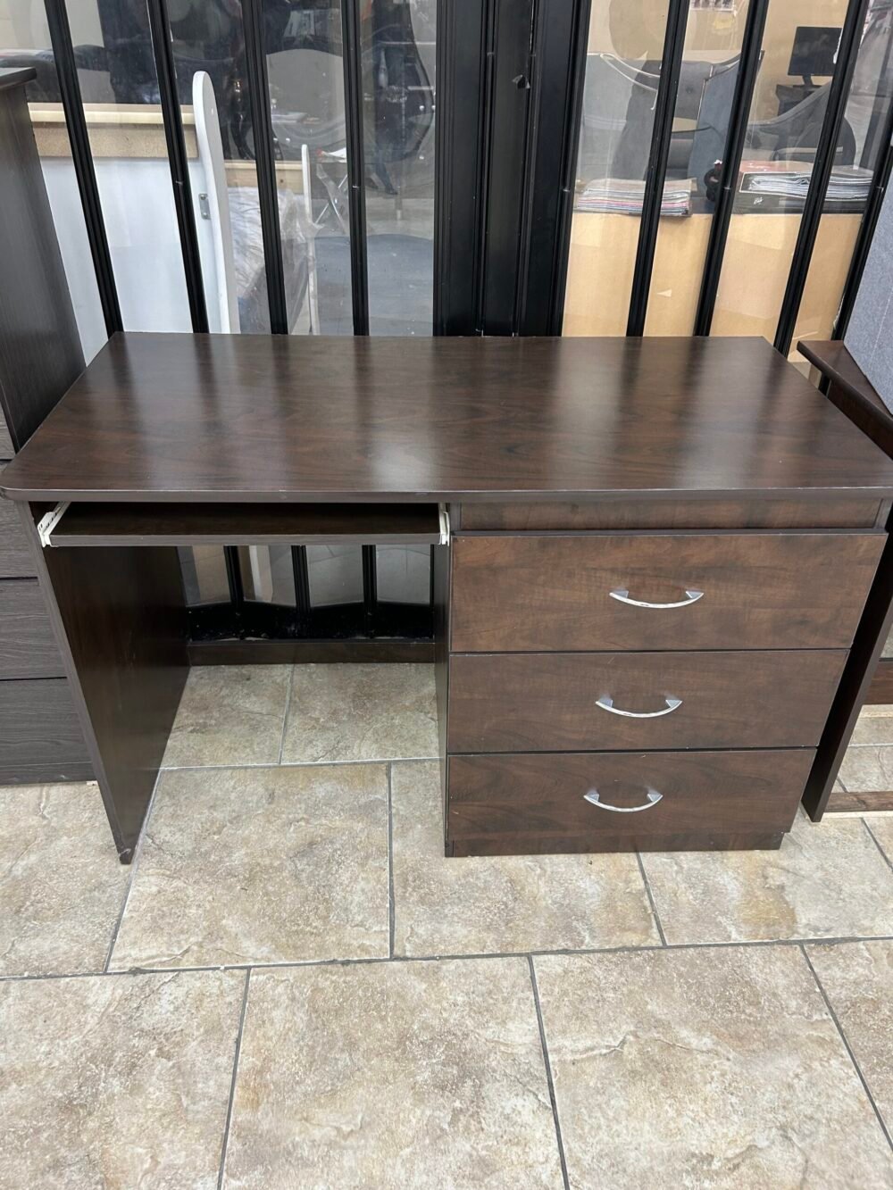 Brown Study Desk - Image 2