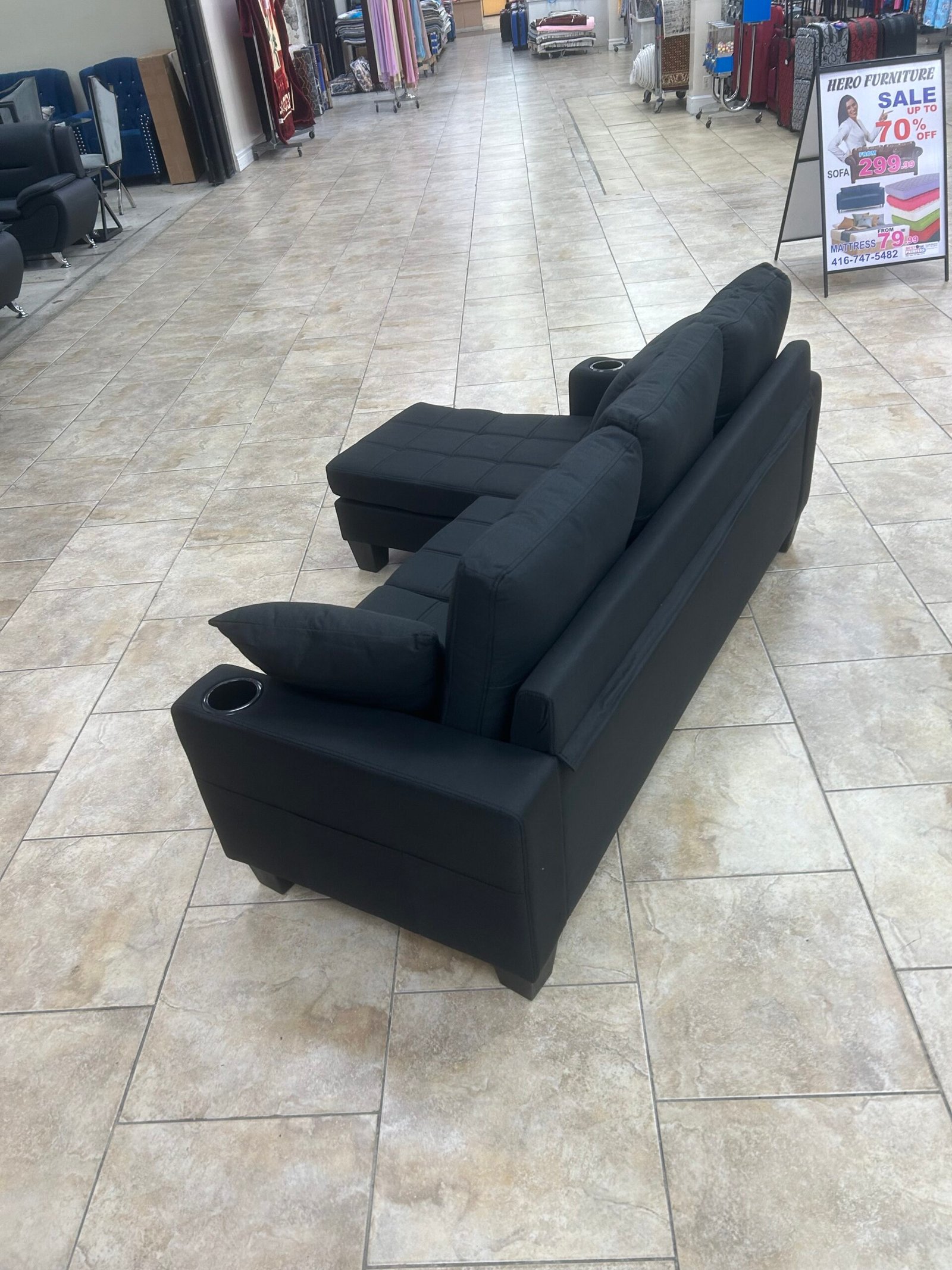 Small sectional sofa - Image 2